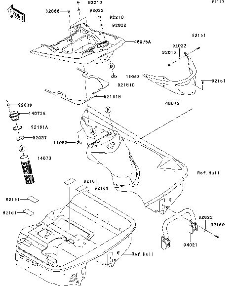 Hull Rear Fittings