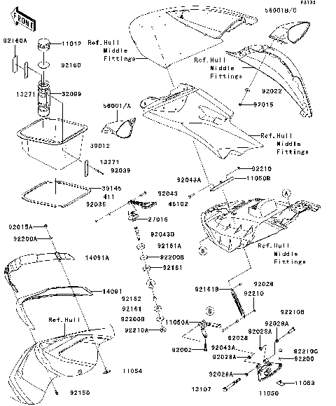 Hull Front Fittings(B7F)