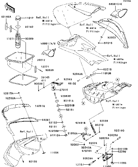 Hull Front Fittings(B8F)