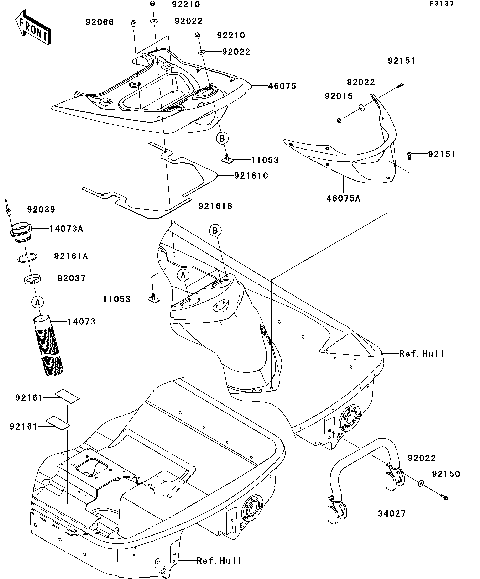 Hull Rear Fittings