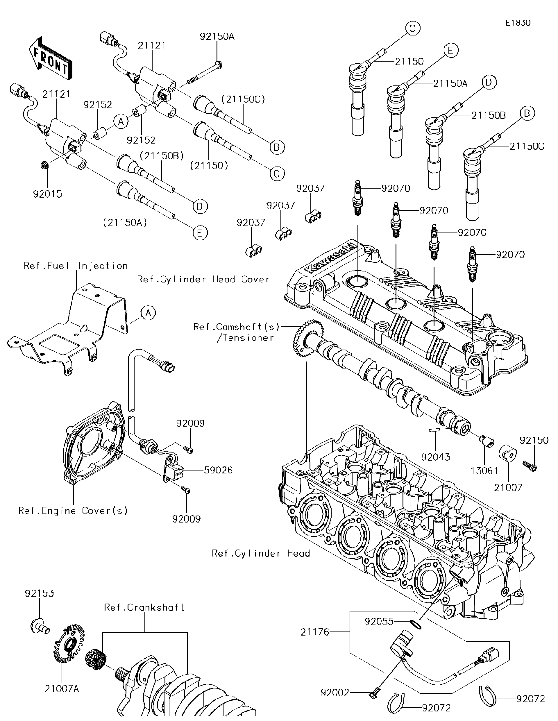2016 Kawasaki JET SKI® ULTRA® 310X (JT1500LGF) Ignition System