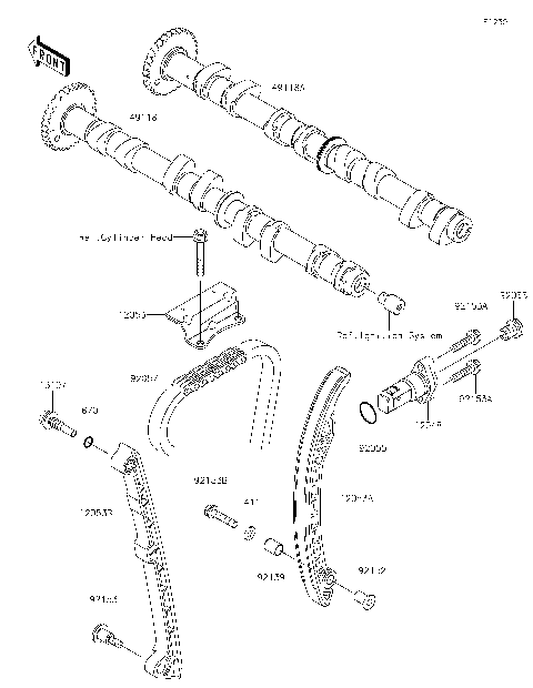 Camshaft(s)/Tensioner