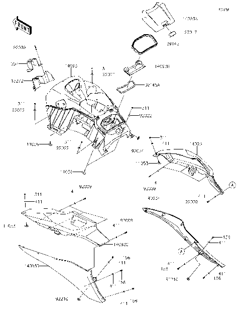Hull Middle Fittings