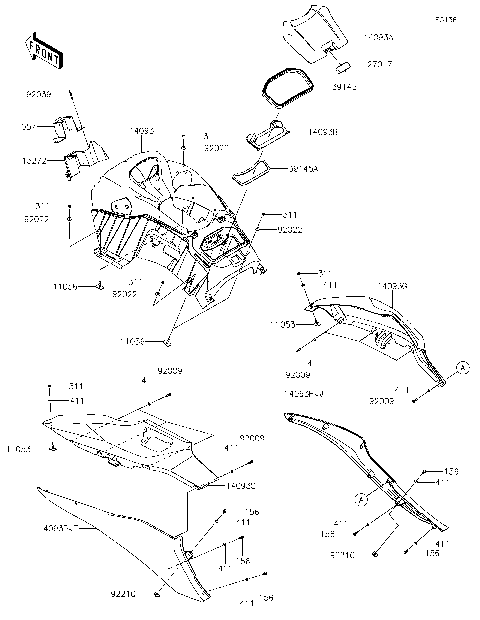 Hull Middle Fittings