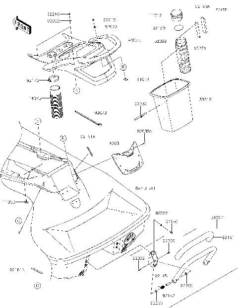 Hull Rear Fittings