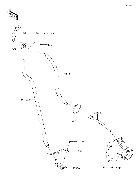 順 Kawasaki SHAFT - TRANSMISSION OUTPUT 13128-1146 - Power