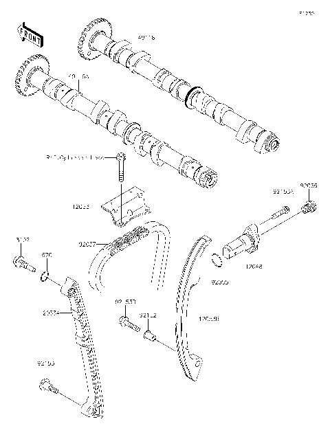Camshaft(s)/Tensioner