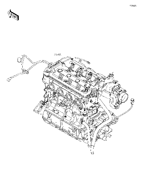 Engine Assembly(Only US,Canada Markets)