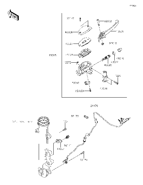 Front Master Cylinder