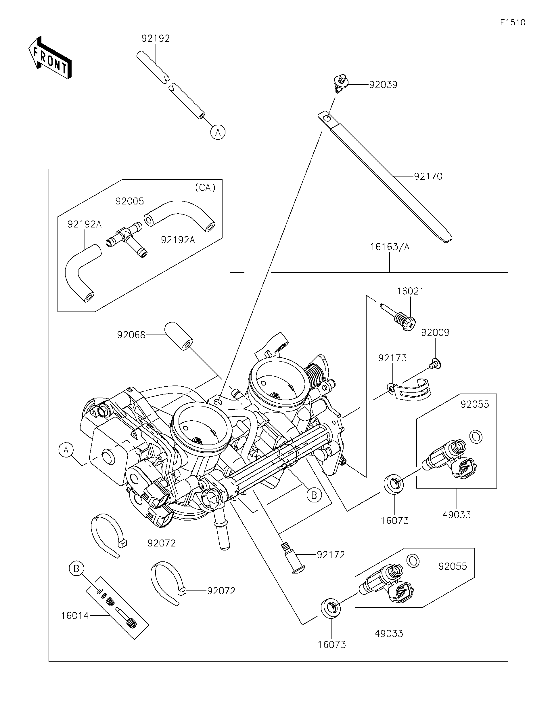 2024 Kawasaki Motorcycles Parts-Finder Diagrams | Cities