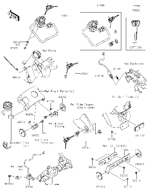 Ignition Switch/Locks/Reflectors