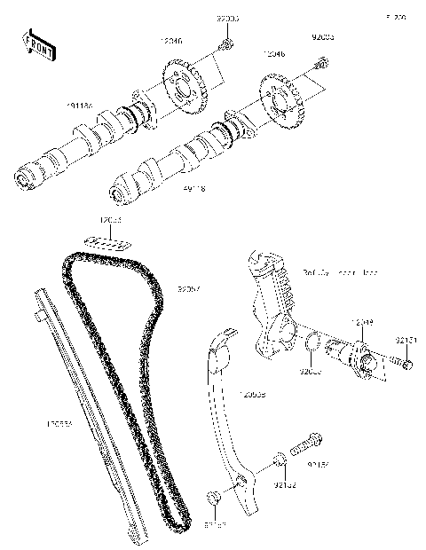 Camshaft(s)/Tensioner