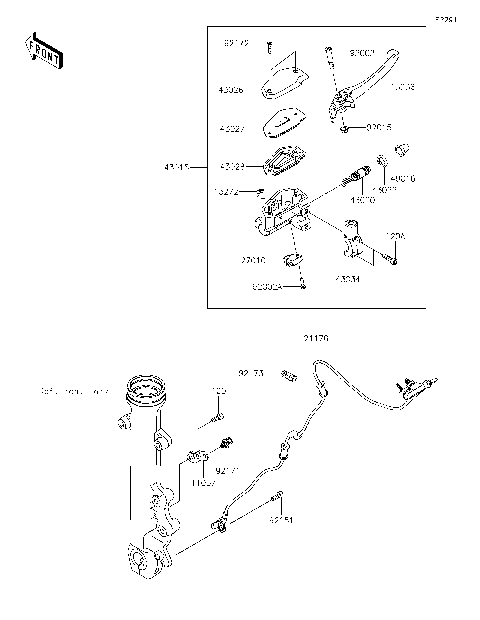 Front Master Cylinder