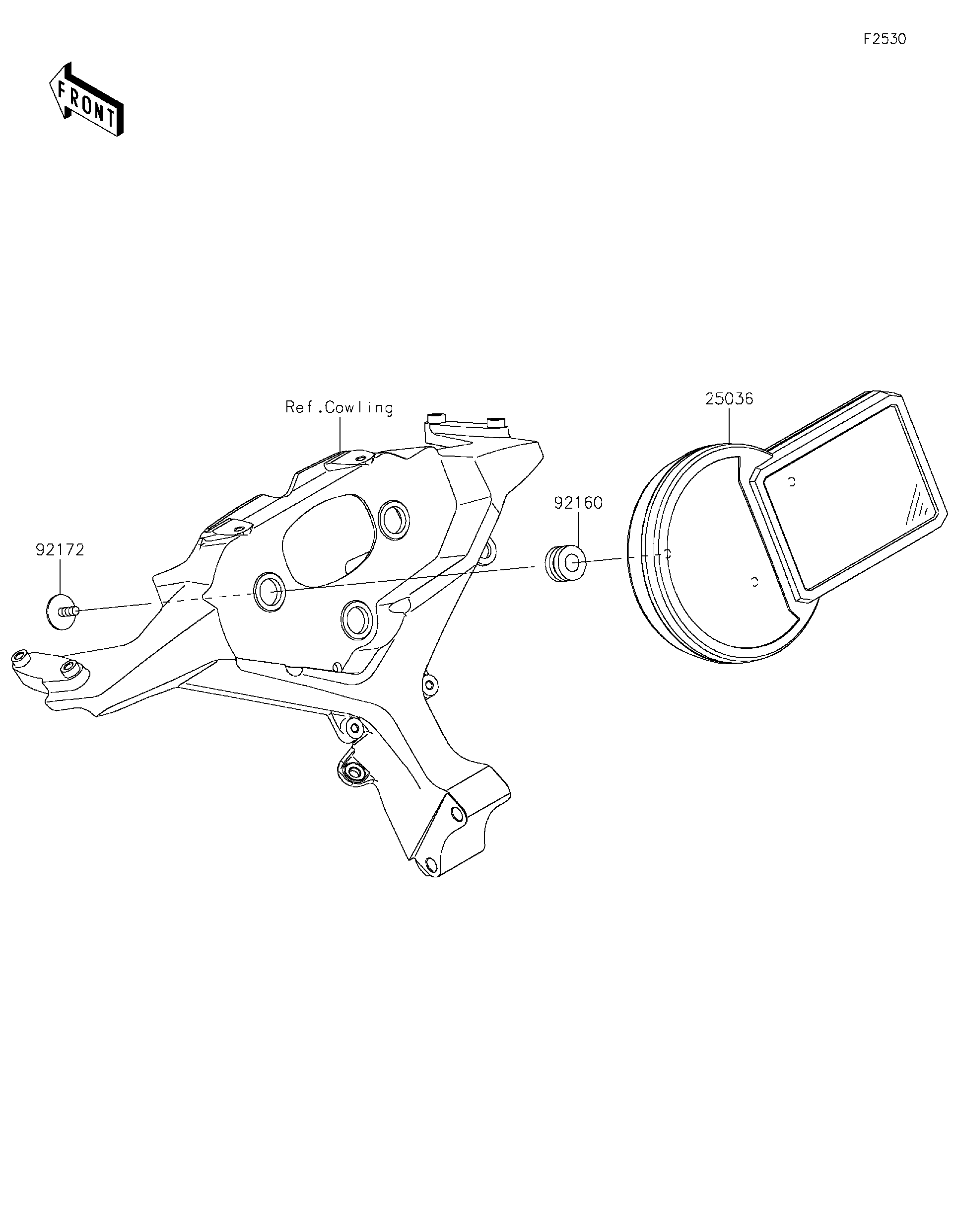 T2ページ 2024 Kawasaki Motorcycles Parts-Finder Diagrams | South MS