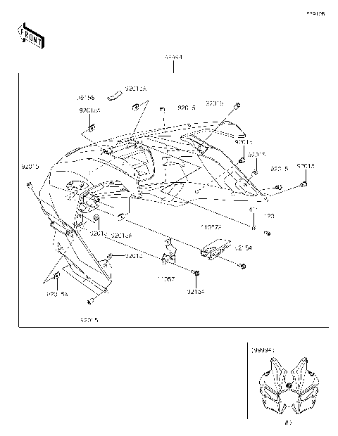 Accessory(Carbon Cowling Kit)
