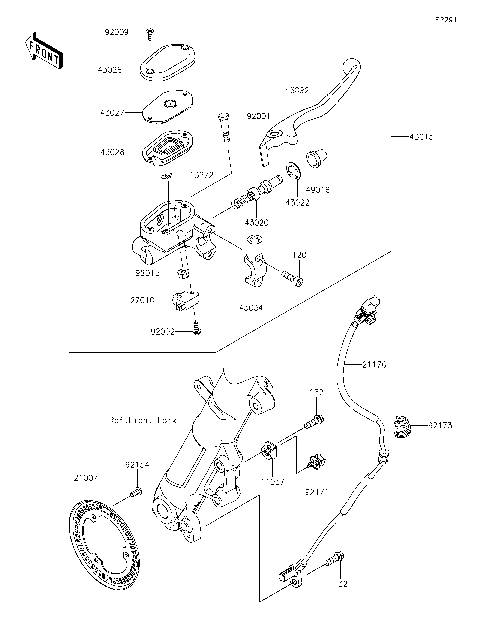 Front Master Cylinder