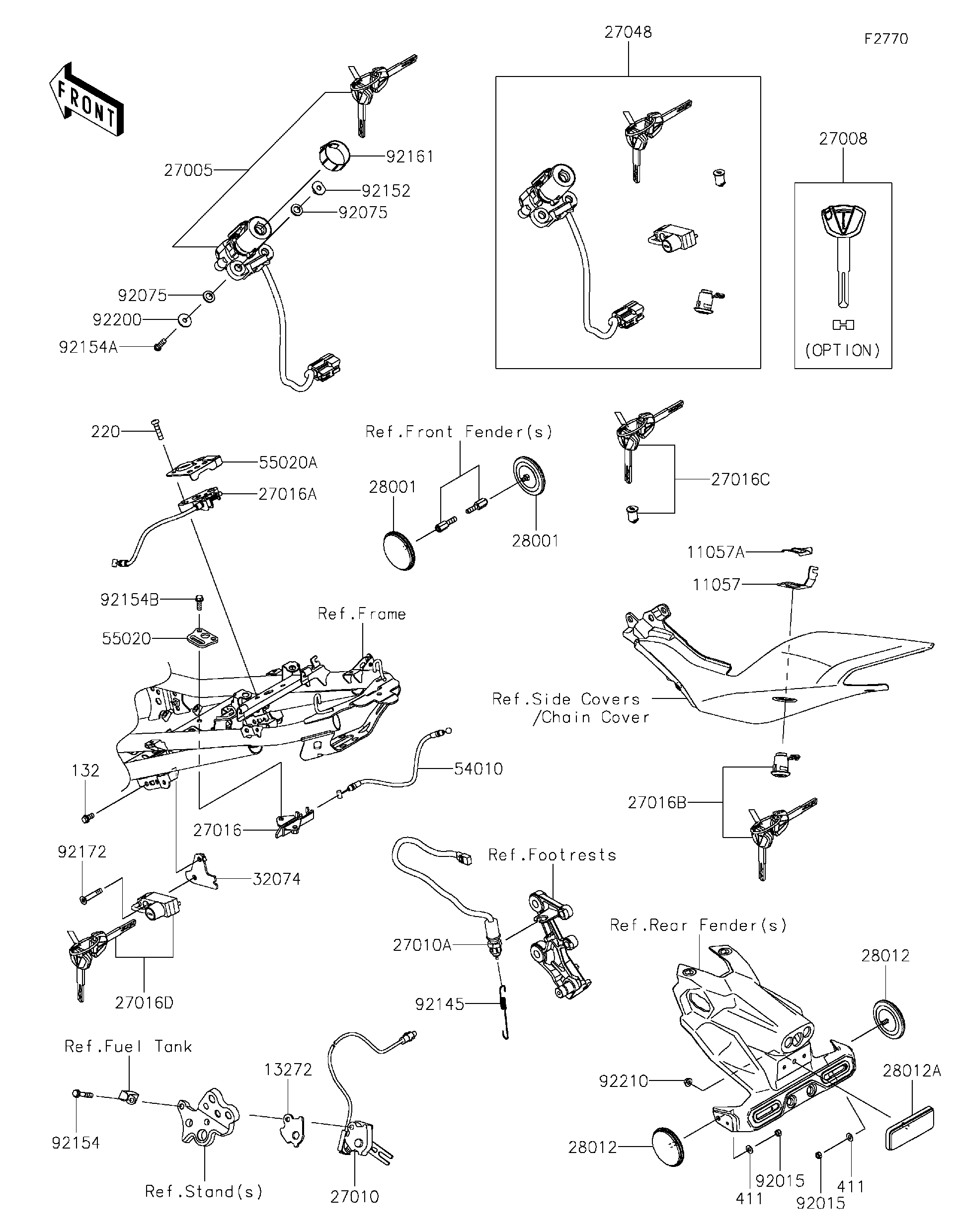 2025 Kawasaki Motorcycles Parts-Finder Diagrams | RJ Powersports