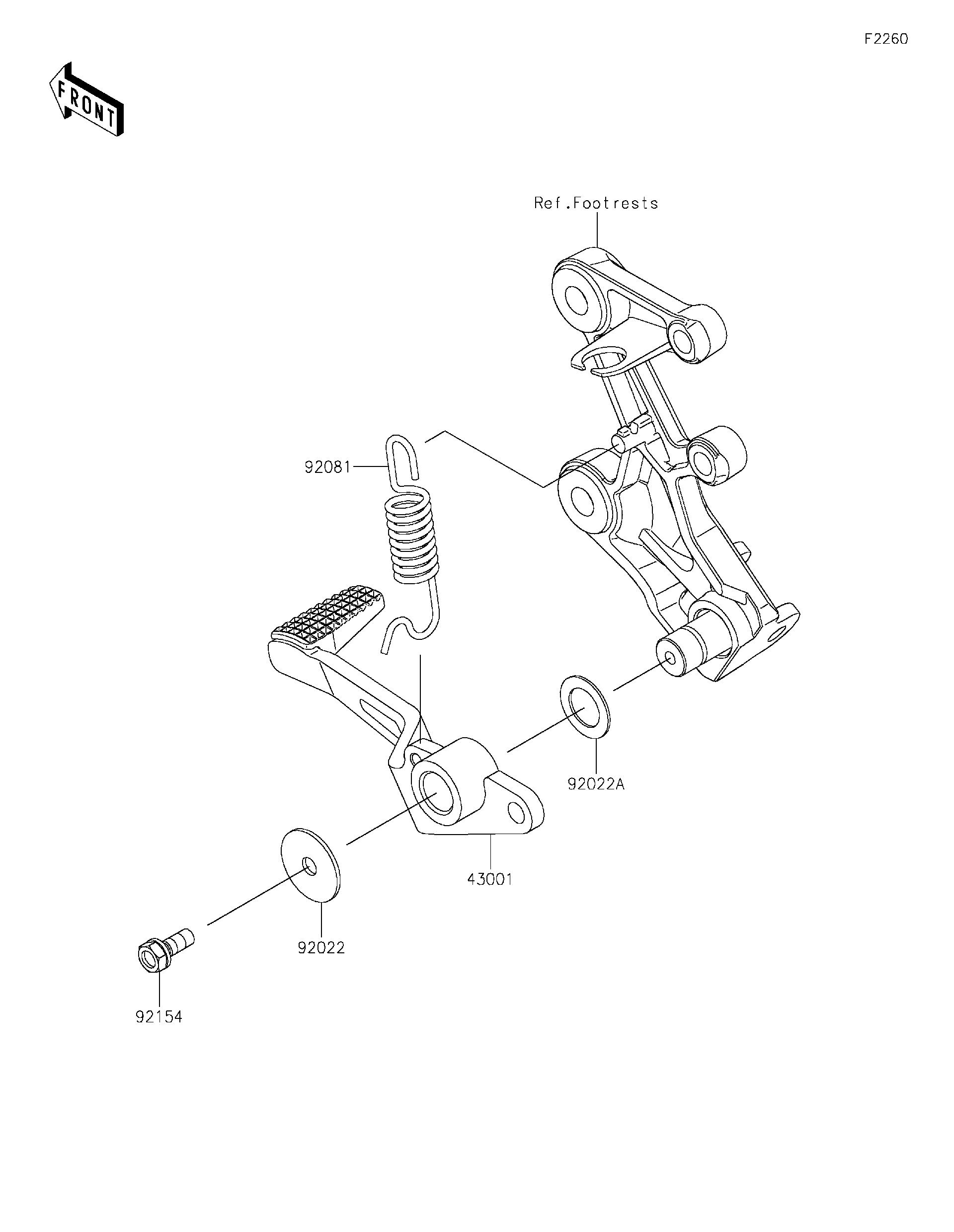 2026 Kawasaki Motorcycles Parts-Finder Diagrams | Brushy Mountain