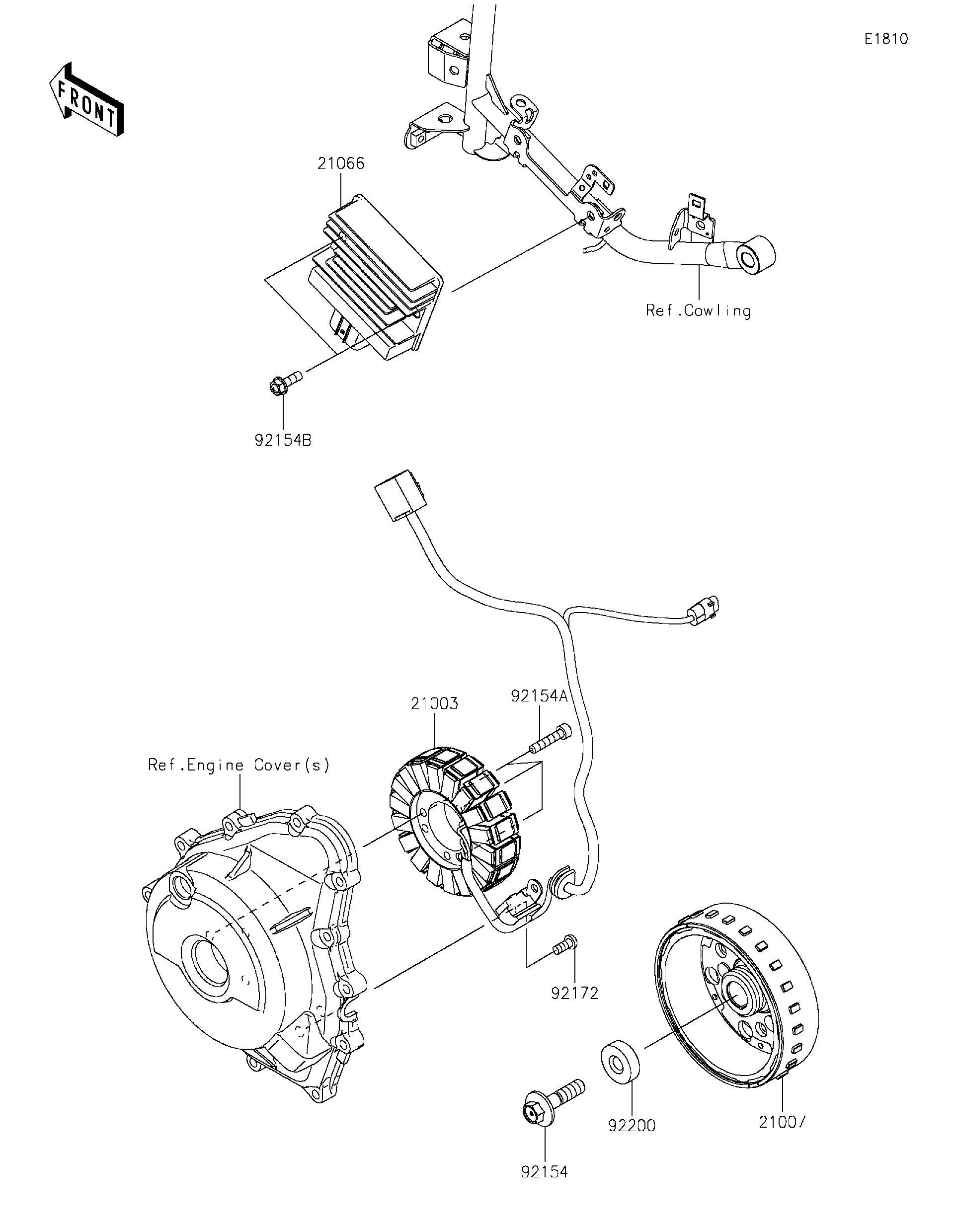 2025 Kawasaki Motorcycles Parts-Finder Diagrams | Rocky