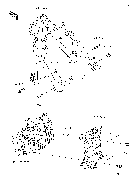 ひ。ページ 2025 Kawasaki Motorcycles Parts-Finder Diagrams | Team