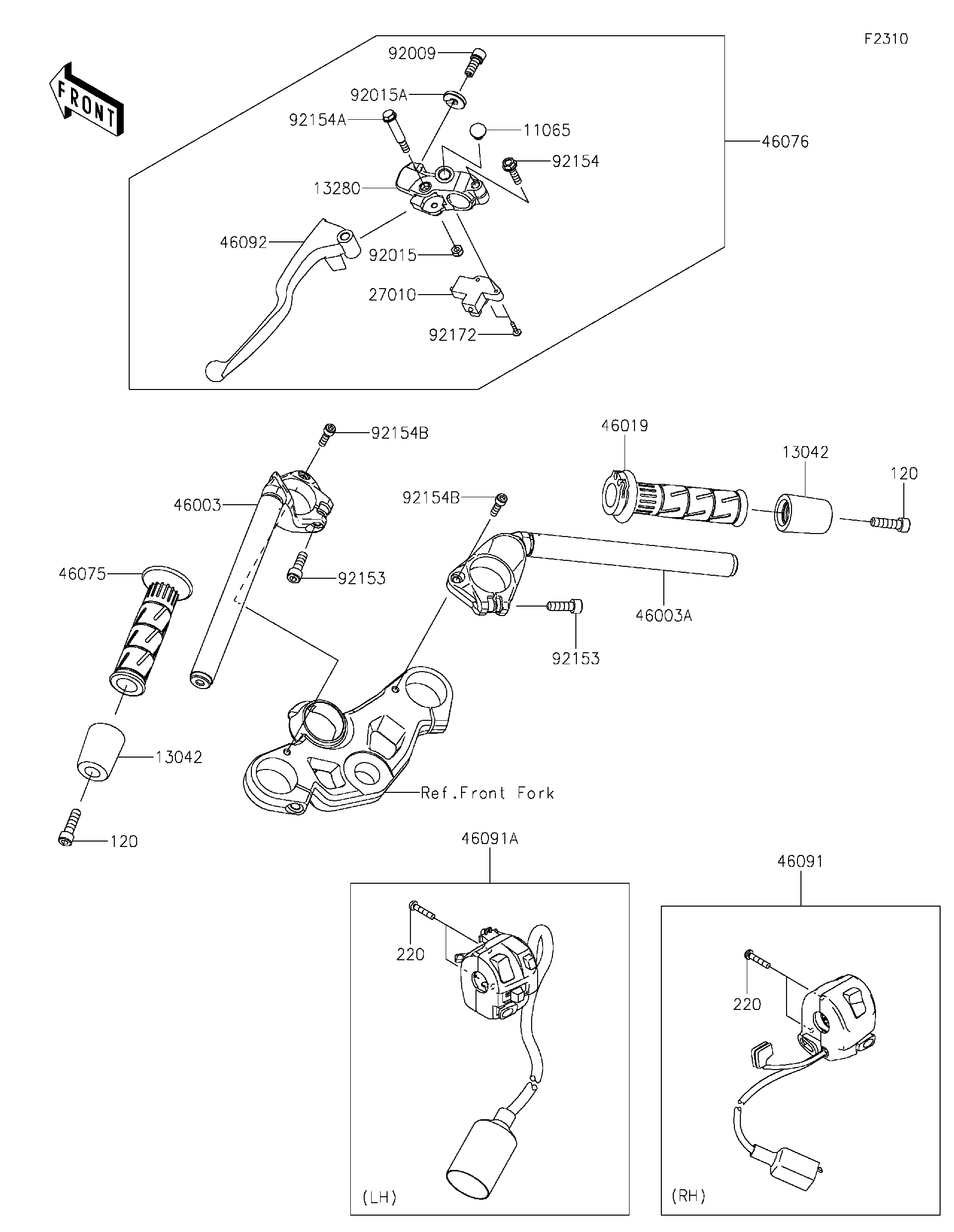 クロナ出品 トリックスター / Ninja250/400(18-24) / Z250/400(19-24) レーシング