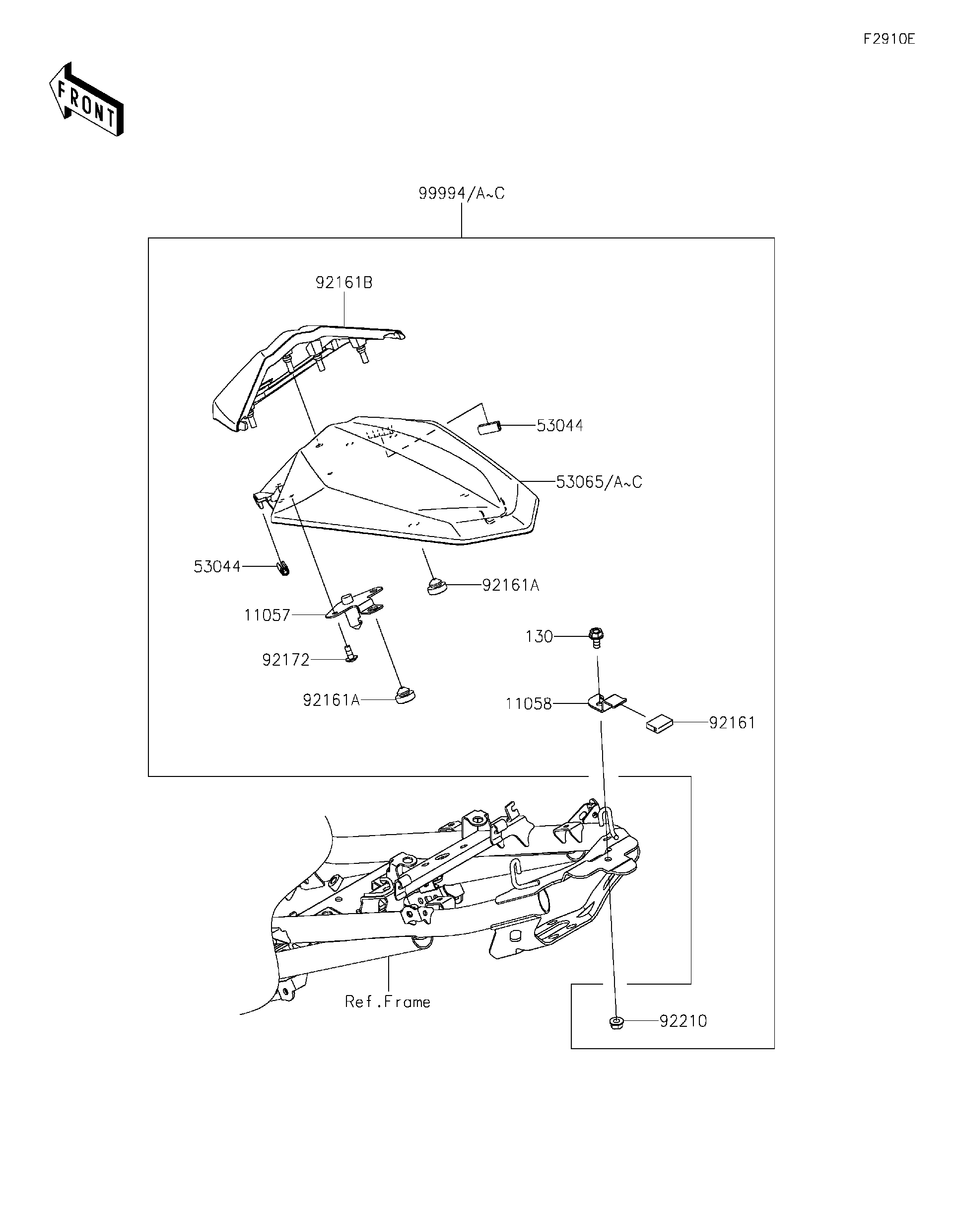 2025 Kawasaki Motorcycles Parts-Finder Diagrams | Team Motorsports