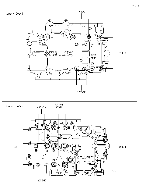 Crankcase Bolt Pattern