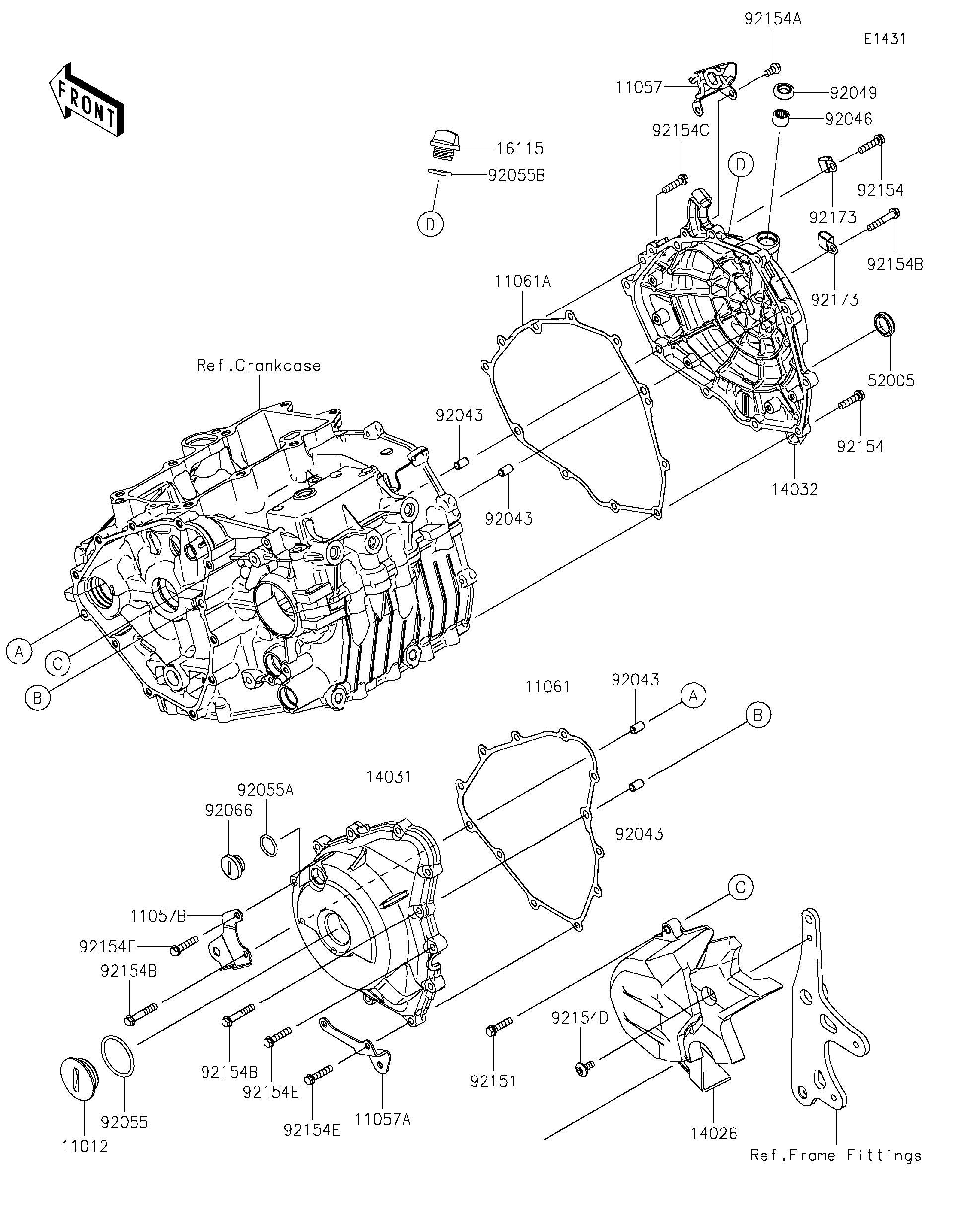 2025 Kawasaki Motorcycles Parts-Finder Diagrams | Cities Edge
