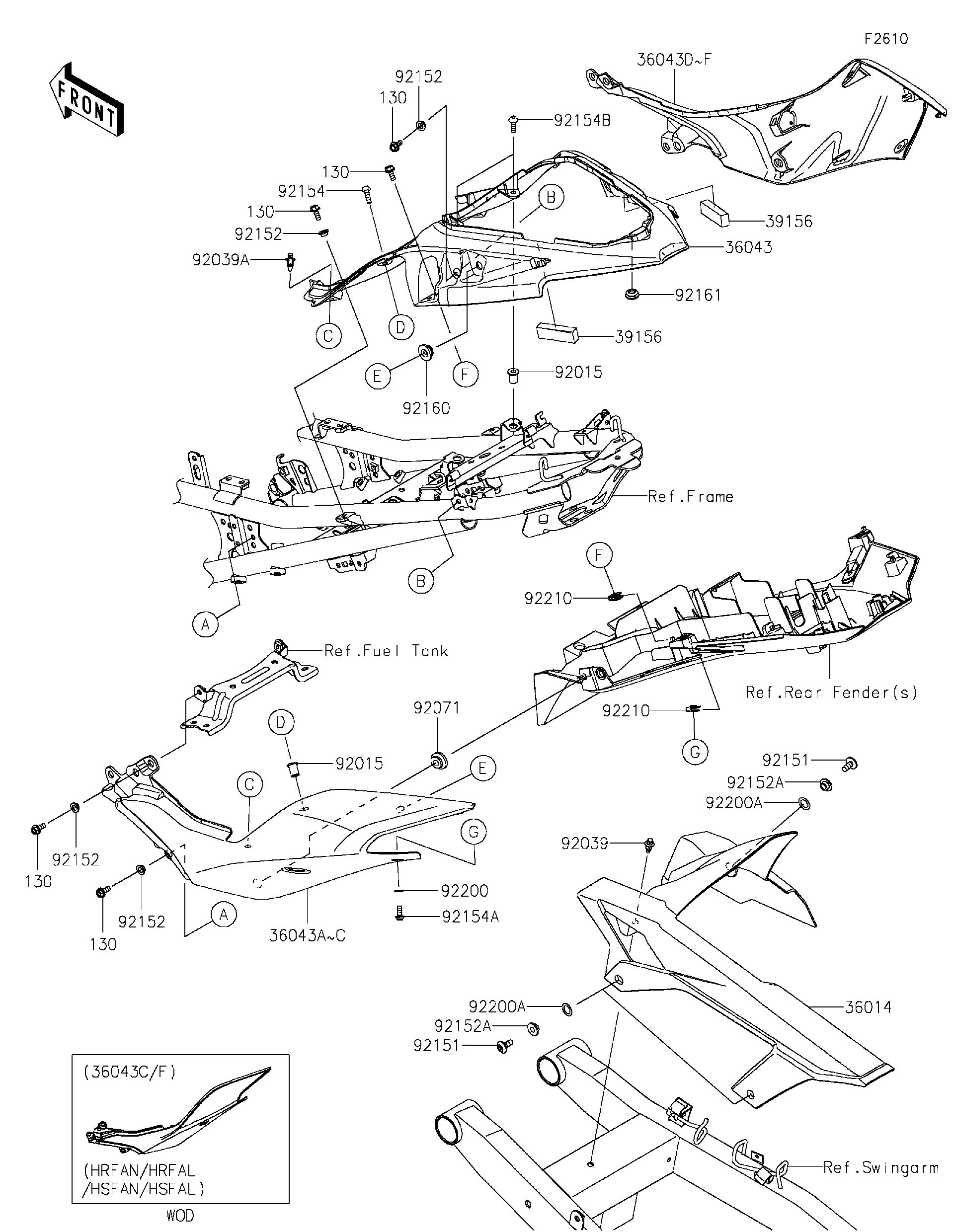 2025 Kawasaki Motorcycles Parts-Finder Diagrams | RJ Powersports