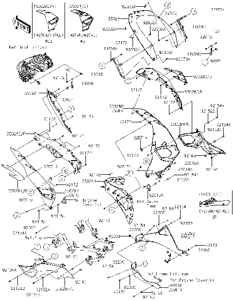 Cowling Lowers(HSFNN-HSFAL)