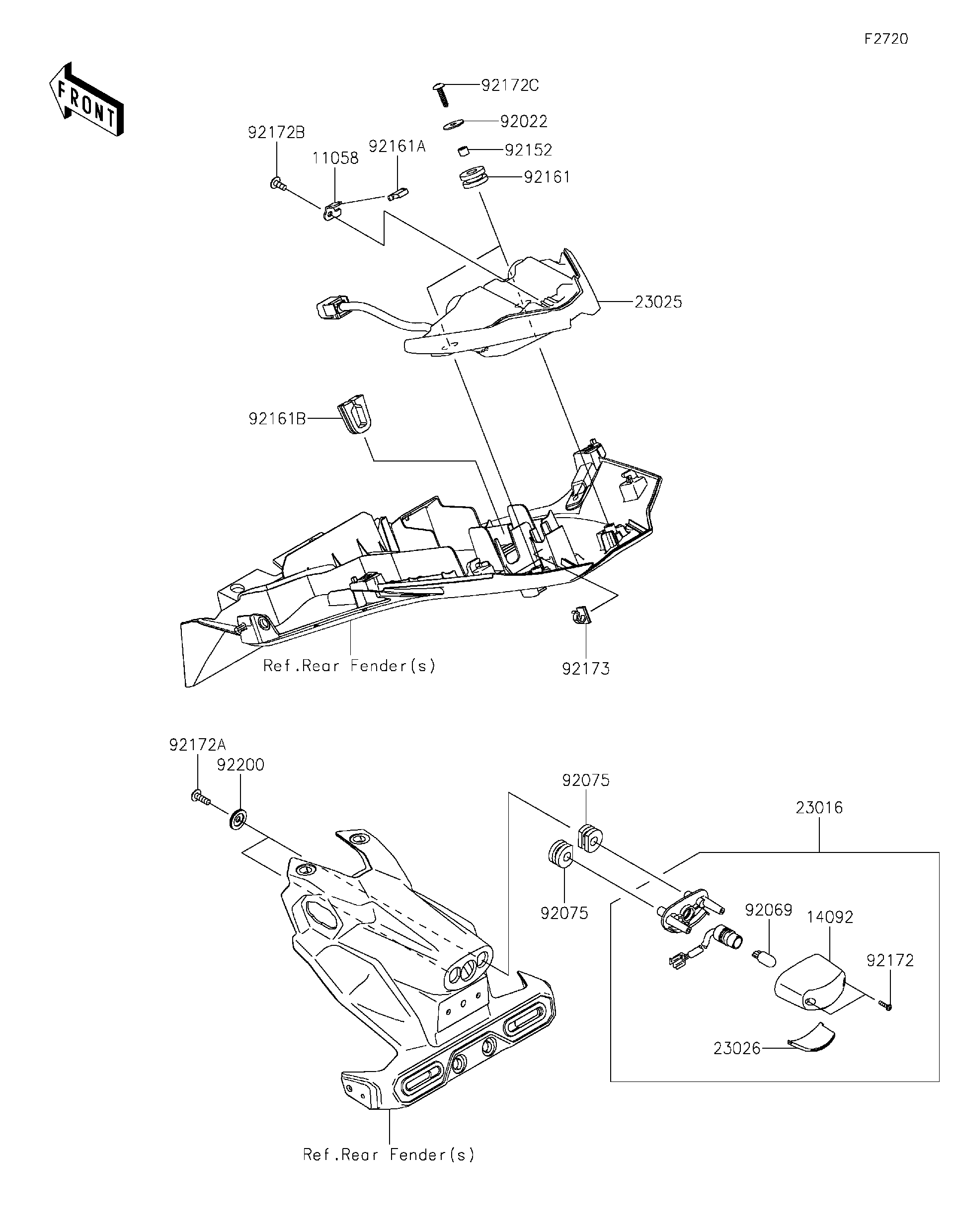 2024 Kawasaki Motorcycles Parts-Finder Diagrams | Team Motorsports