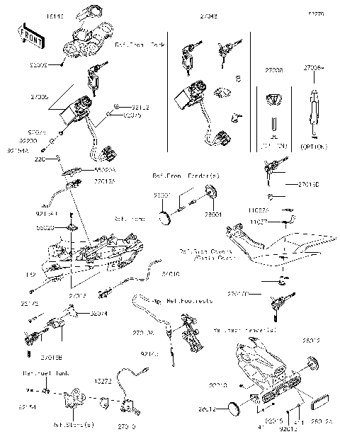 Ignition Switch/Locks/Reflectors