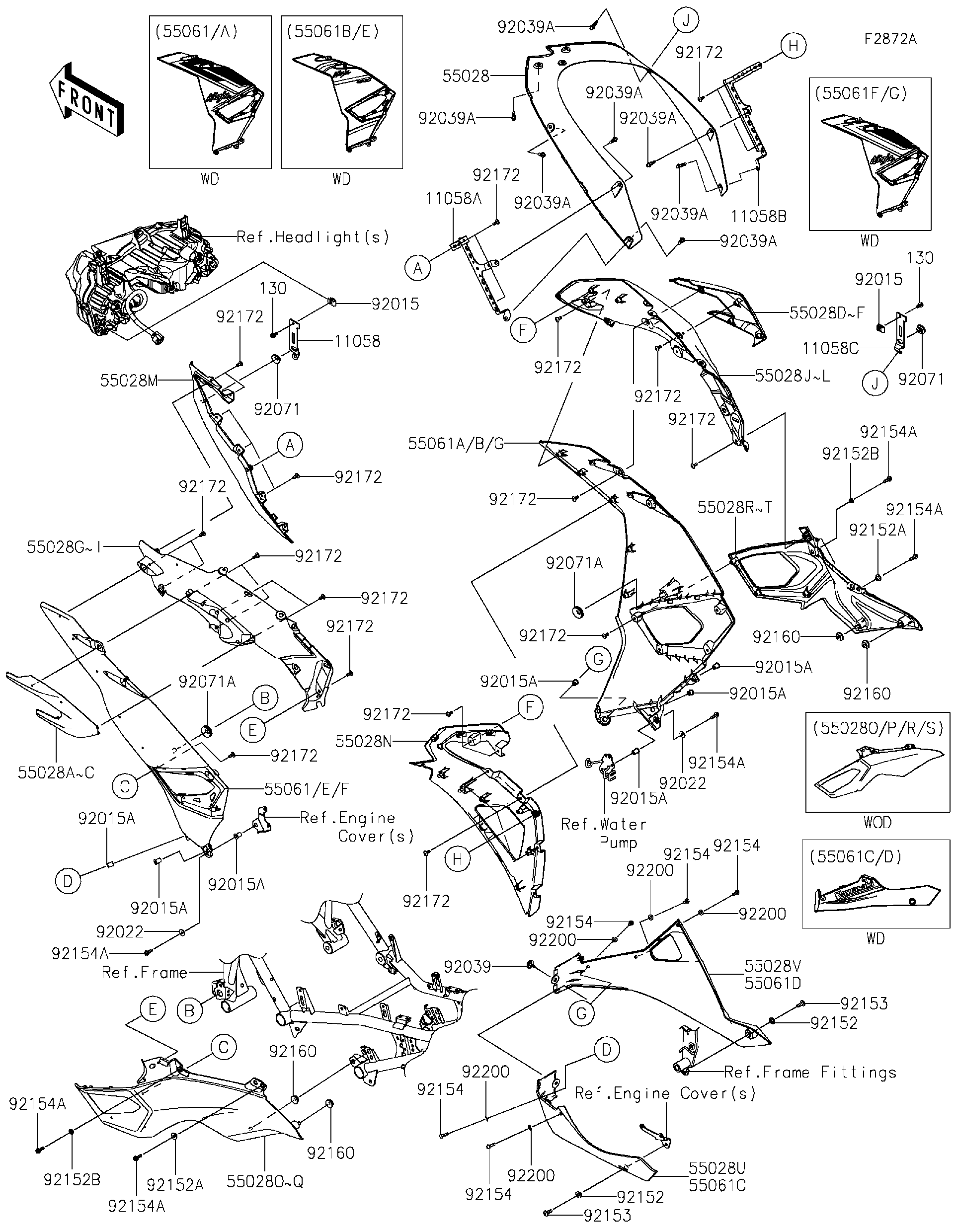 2025 Kawasaki Motorcycles Parts-Finder Diagrams | Team Motorsports