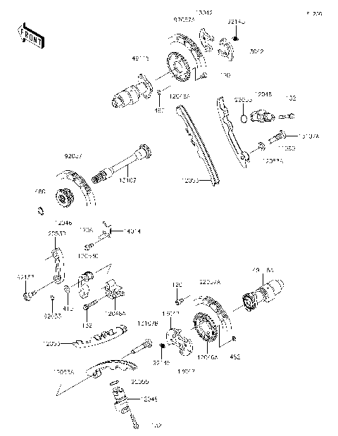 Camshaft(s)/Tensioner