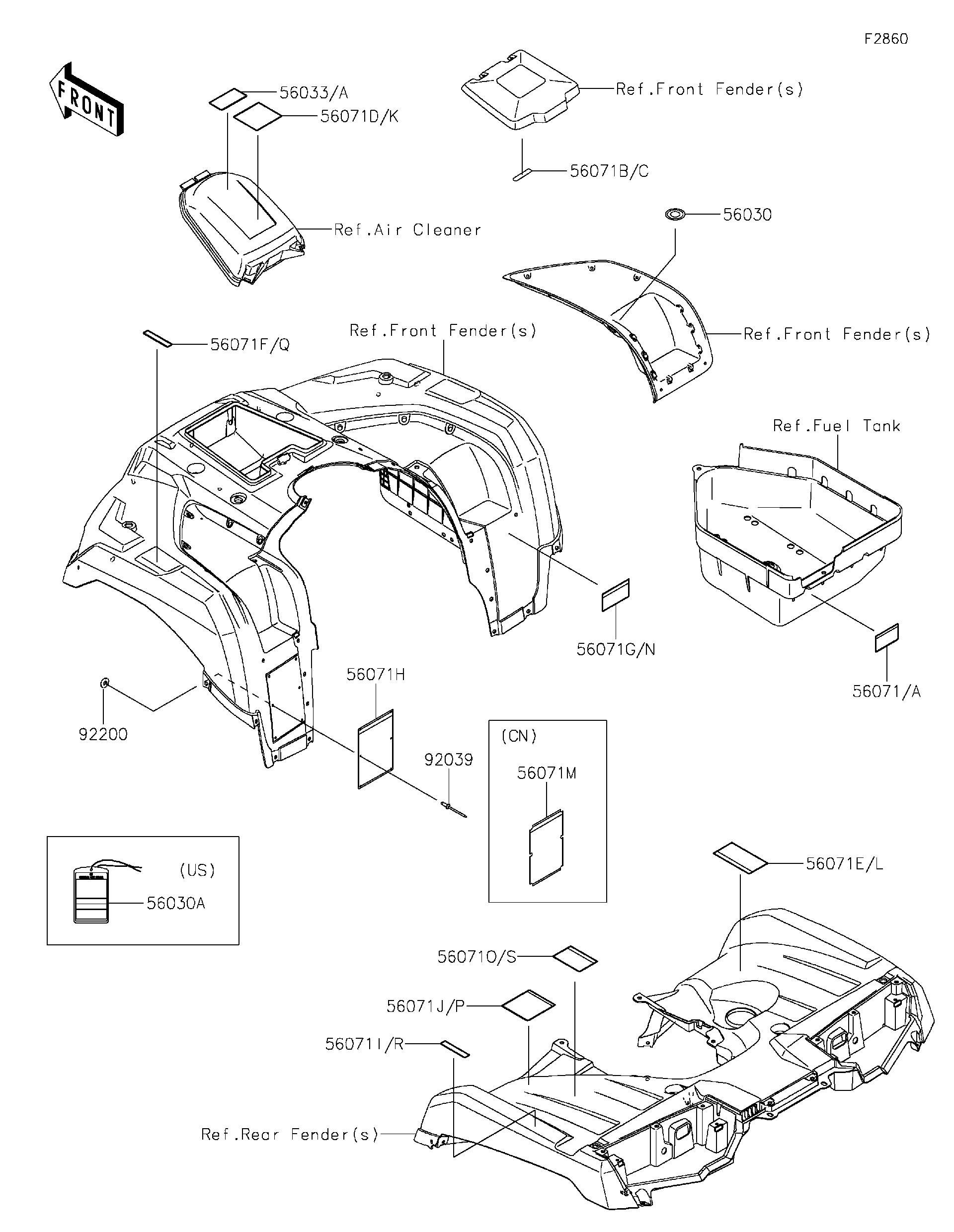 2024 Kawasaki ATVs Parts-Finder Diagrams | Factory Powersports