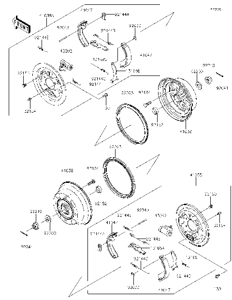 Front Hubs/Brakes