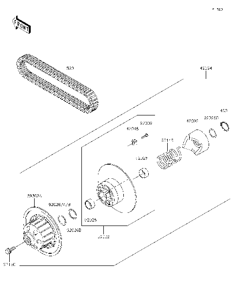 Driven Converter/Drive Belt