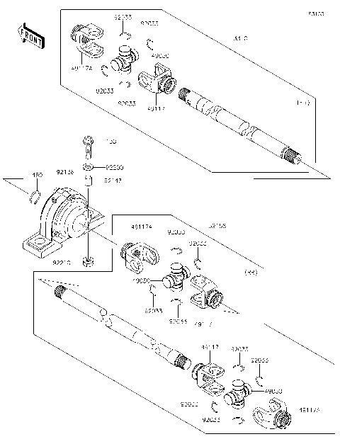 Drive Shaft-Propeller