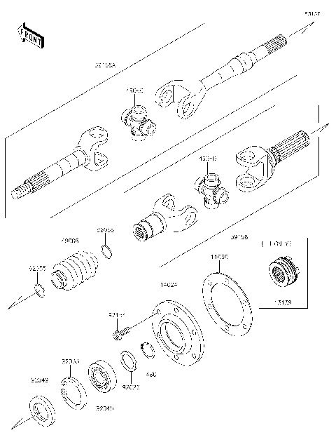 Drive Shaft-Rear