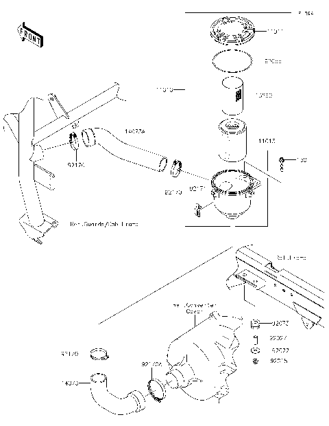 Air Cleaner-Belt Converter