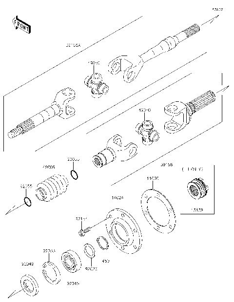 Drive Shaft-Rear
