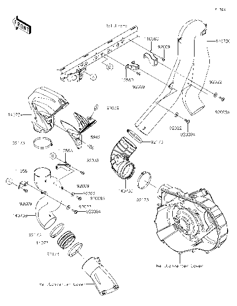 Air Cleaner-Belt Converter