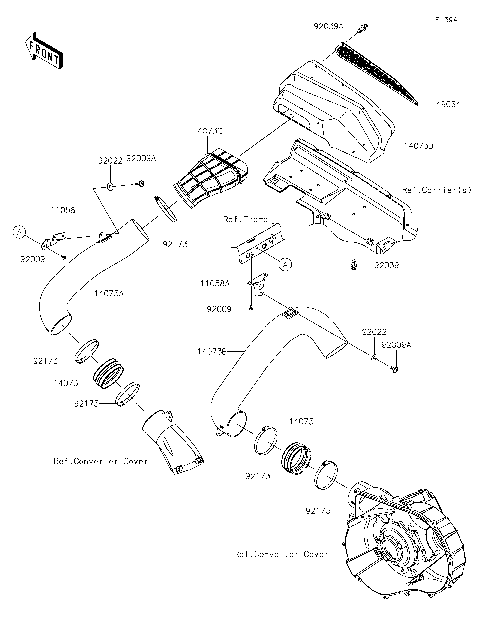 Air Cleaner-Belt Converter
