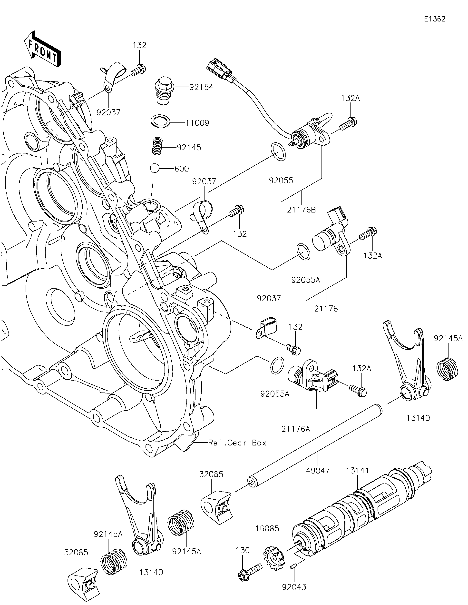 2025 Kawasaki Utility Vehicles Parts-Finder Diagrams | South MS