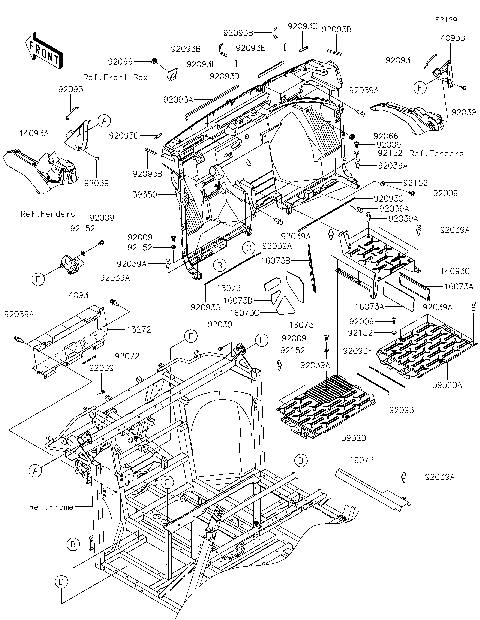 Frame Fittings(Front)
