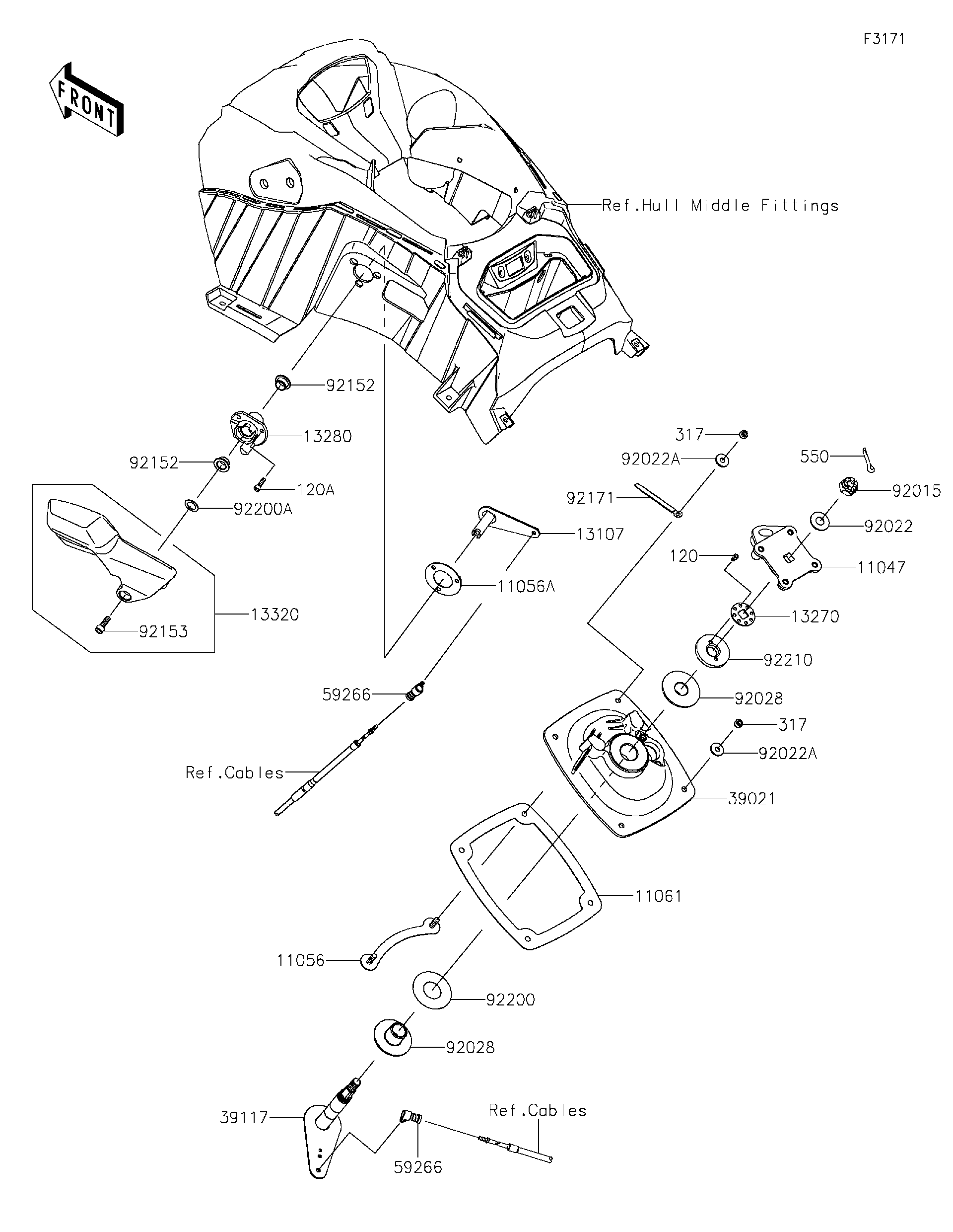 ksk8様 2025 Kawasaki Watercraft Parts-Finder Diagrams | Rocky