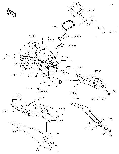 Hull Middle Fittings