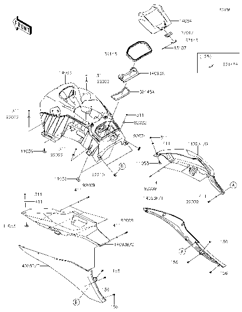 Hull Middle Fittings