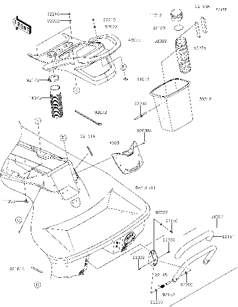 Hull Rear Fittings
