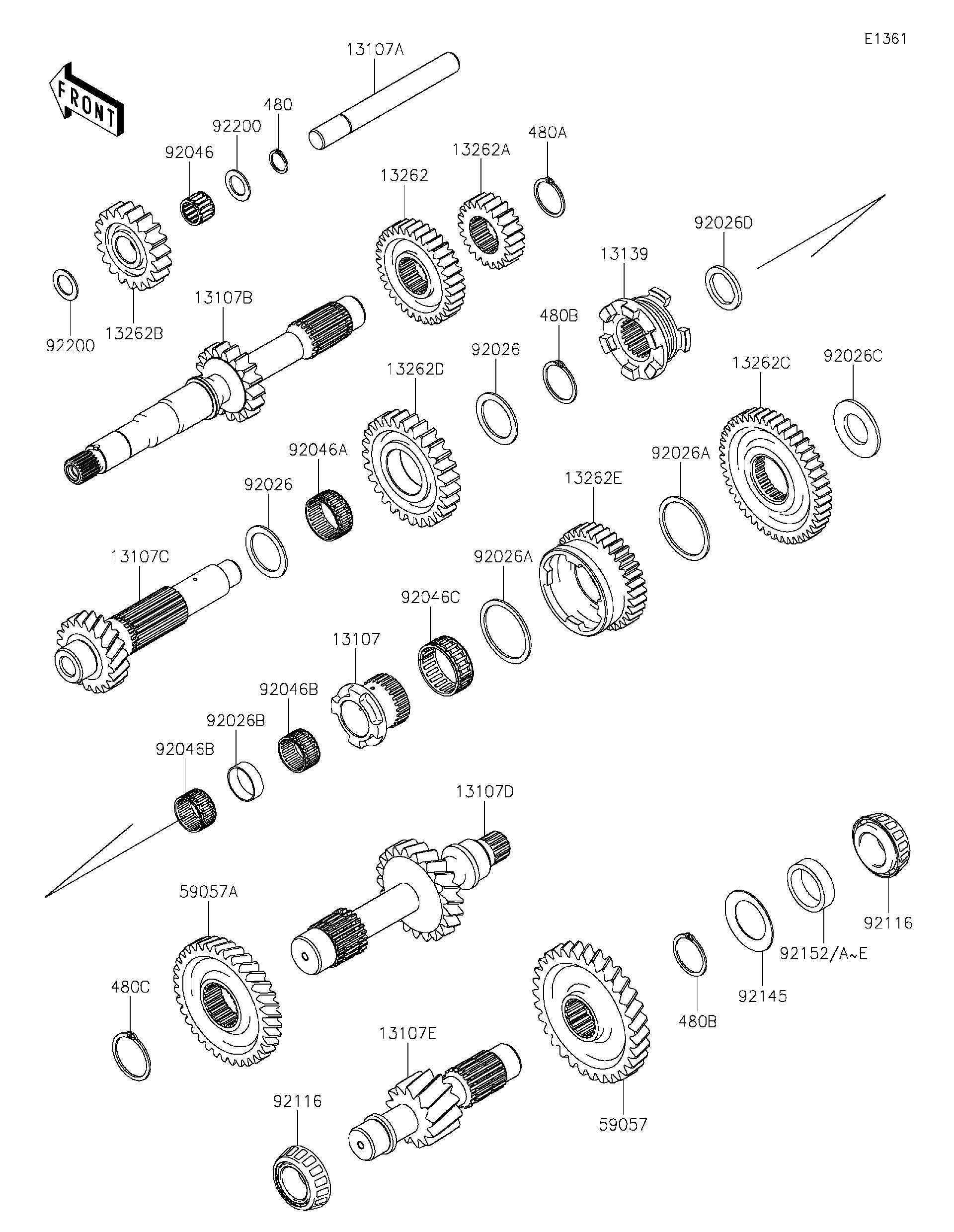 2026 Kawasaki Utility Vehicles Parts-Finder Diagrams | Cities Edge